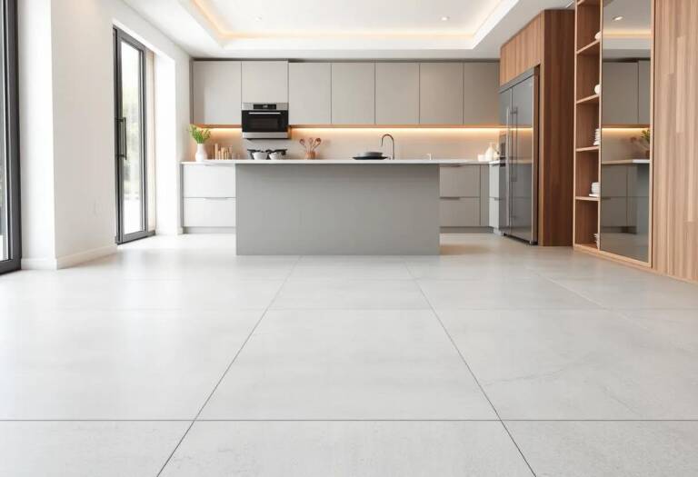 Tiling Project - Kitchen Floor Tiling in Sydney