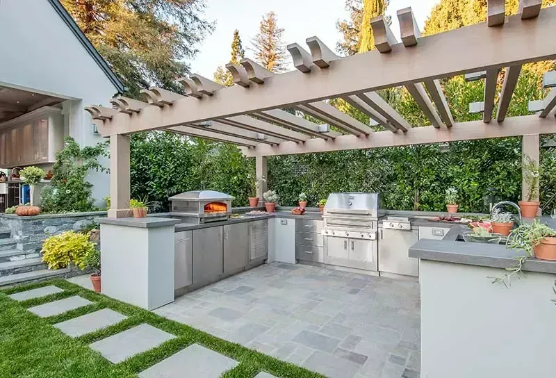 Tiling Project - Outdoor Kitchen in Sydney